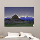 John Moulton barn on Mormon Row at Grand Teton  Wall Mural
