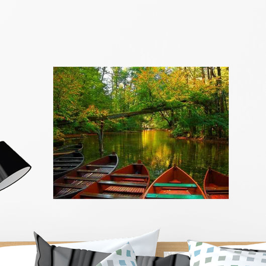 Boats River Wall Decal