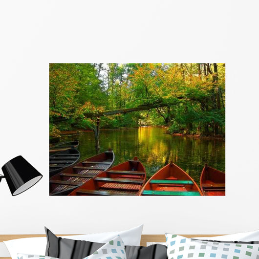 Boats River Wall Decal