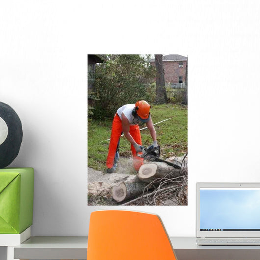 Downed Tree Wall Decal