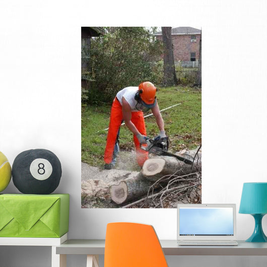 Downed Tree Wall Decal