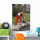Downed Tree Wall Decal