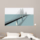 Oresund Bridge Vector Wall Mural