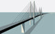 Oresund Bridge Vector Wall Mural