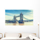 Tower Bridge over the River Thames, London, UK, England Wall Mural