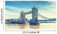 Tower Bridge over the River Thames, London, UK, England Wall Mural