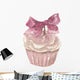 Watercolor cupcake hand drawn Wall Decal