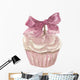 Watercolor cupcake hand drawn Wall Decal
