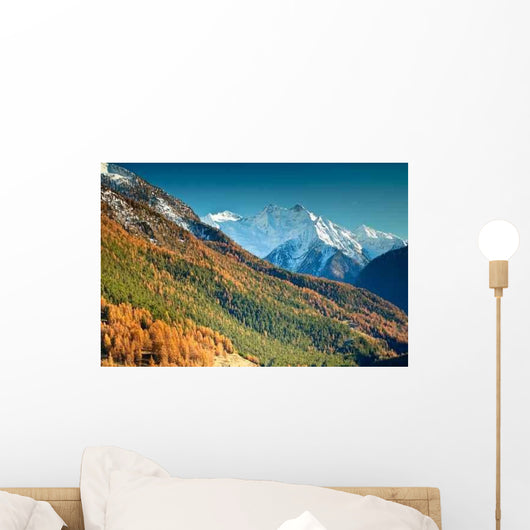 Alps Autumn Wall Decal
