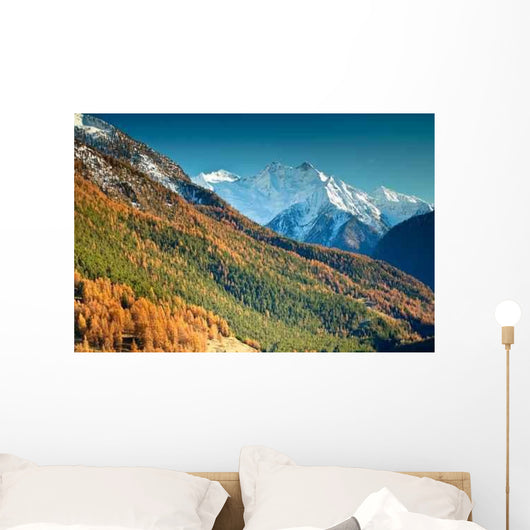 Alps Autumn Wall Decal