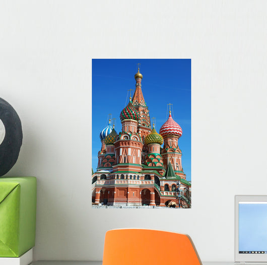 st. Basil Cathedral Wall Mural