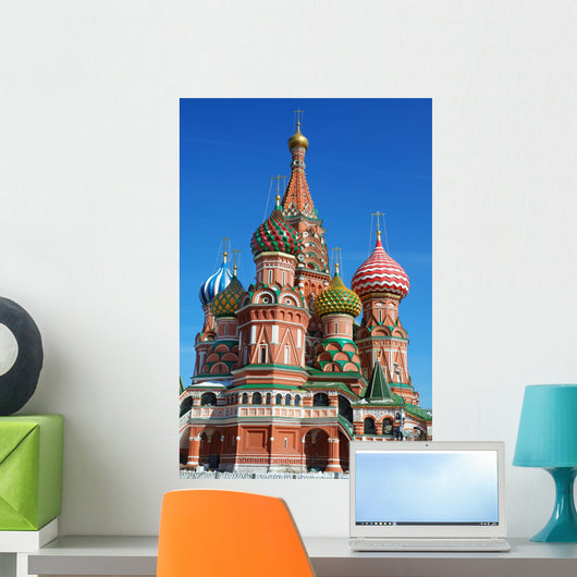 st. Basil Cathedral Wall Mural