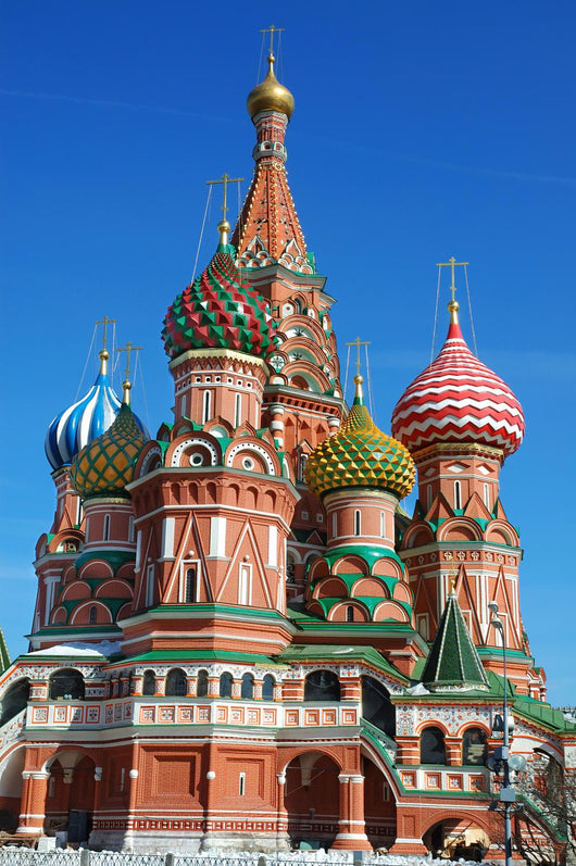 st. Basil Cathedral Wall Mural