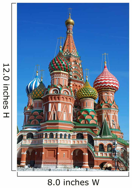 st. Basil Cathedral Wall Mural