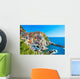 Cinque Terre Cliff-side Town Wall Decal