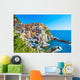 Cinque Terre Cliff-side Town Wall Decal
