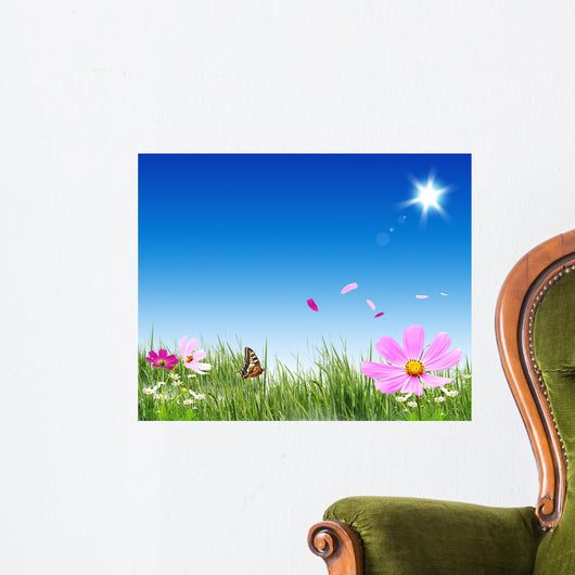 Summer time Wall Mural