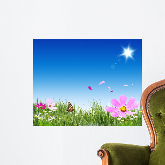 Summer time Wall Mural