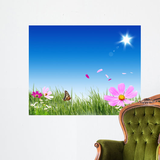 Summer time Wall Mural