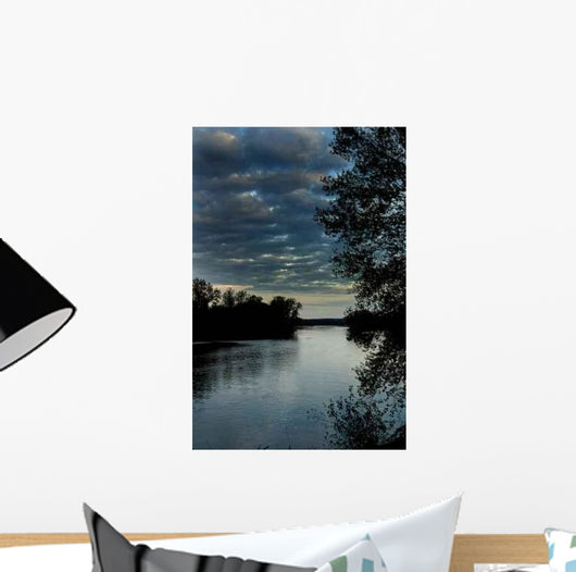 One Evening Read Wall Decal