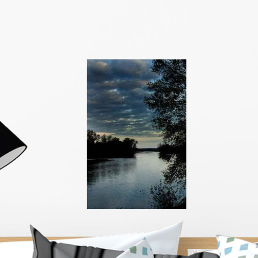 One Evening Read Wall Decal