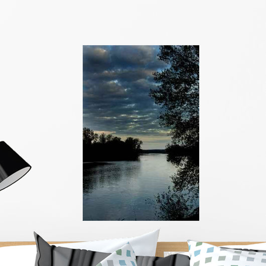 One Evening Read Wall Decal
