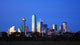 Downtown Dallas Texas Wall Decal