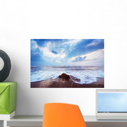 Sunset Beach Wall Decal