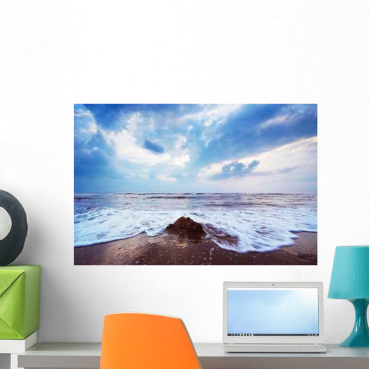 Sunset Beach Wall Decal