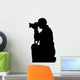 Photographer - Silhouette Wall Decal