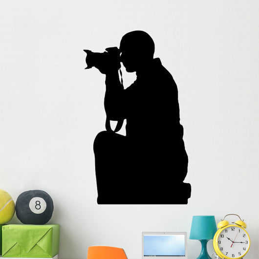 Photographer - Silhouette Wall Decal