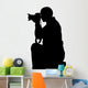 Photographer - Silhouette Wall Decal