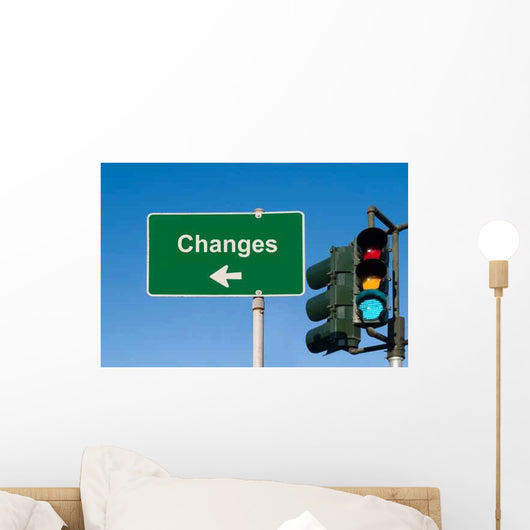 Changes Sign Wall Decal