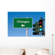 Changes Sign Wall Decal