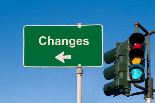 Changes Sign Wall Decal
