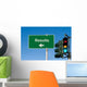 Results Sign Wall Decal