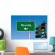 Results Sign Wall Decal