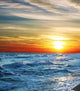 Sea Sunset Wall Decal Design 1