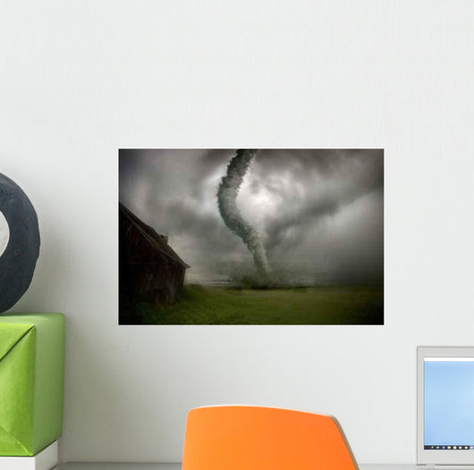 Approaching Tornado Wall Decal