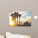 Santa Monica Pier with Wall Decal