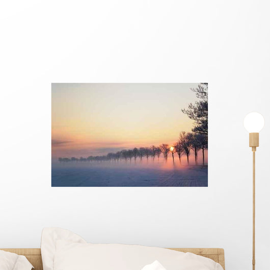 Winter Morning 2 Wall Decal Design 1