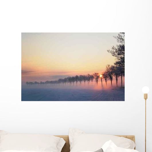 Winter Morning 2 Wall Decal Design 1
