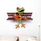 Grenouille Avec Une Guitare Wall Decal