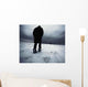 Girl Walking Show Field Wall Decal