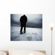 Girl Walking Show Field Wall Decal