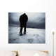 Girl Walking Show Field Wall Decal