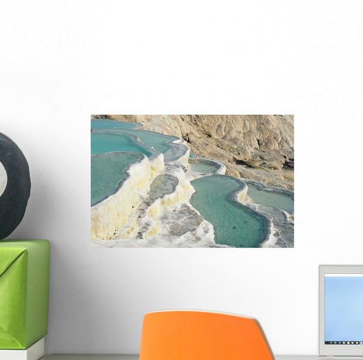 Up Shot Travertine Pools Wall Decal