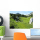 Wild Landscape Chartreuse Wall Decal