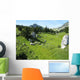 Wild Landscape Chartreuse Wall Decal