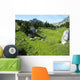 Wild Landscape Chartreuse Wall Decal